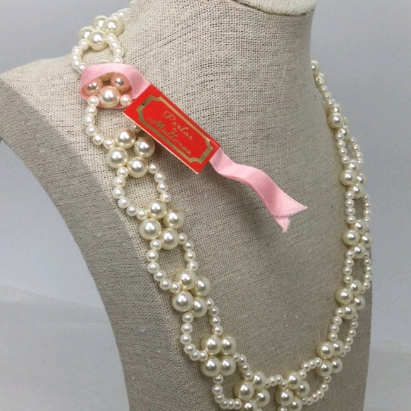 Perlas De Mallorca Beaded Necklace & Bracelet Set NWT - Picture 3 of 8